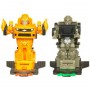 Transformers 3 Dark of the Moon Bumblebee vs Megatron (Robo Power Bash Bots) toy