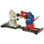 Transformers 3 Dark of the Moon Starscream vs Optimus Prime (Robo Power Bash Bots) toy