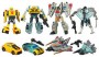 Transformers Cyberverse Bumblebee and Starscream Evolutions - Cybertronian & non-Cybertronian (Toys R Us exclusive) toy