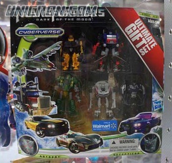 Transformers Cyberverse Ultimate Gift Set (Optimus Prime, Bumblebee, Powerglide, Crowbar, Sideswipe) Walmart Exclusive toy Transformers Cyberverse Ultimate Gift Set (Optimus Prime, Bumblebee, Powerglide, Crowbar, Sideswipe) Walmart Exclusive toy