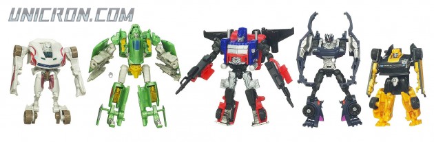 Transformers Cyberverse Ultimate Gift Set (Optimus Prime, Bumblebee, Powerglide, Crowbar, Sideswipe) Walmart Exclusive toy Transformers Cyberverse Ultimate Gift Set (Optimus Prime, Bumblebee, Powerglide, Crowbar, Sideswipe) Walmart Exclusive toy