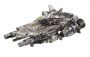 Transformers Cyberverse Starscream w/ Orbital Assault Carrier toy