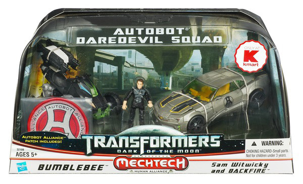 Transformers 3 Dark of the Moon Autobot Daredevil Squad (Bumblebee with Sam Witwicky & Backfire) toy Transformers 3 Dark of the Moon Autobot Daredevil Squad (Bumblebee with Sam Witwicky & Backfire) toy