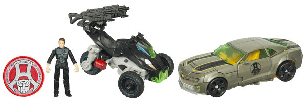 Transformers 3 Dark of the Moon Autobot Daredevil Squad (Bumblebee with Sam Witwicky & Backfire) toy Transformers 3 Dark of the Moon Autobot Daredevil Squad (Bumblebee with Sam Witwicky & Backfire) toy