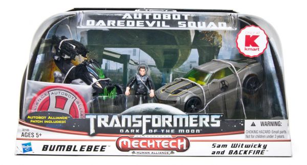 Transformers 3 Dark of the Moon Autobot Daredevil Squad (Bumblebee with Sam Witwicky & Backfire) toy Transformers 3 Dark of the Moon Autobot Daredevil Squad (Bumblebee with Sam Witwicky & Backfire) toy