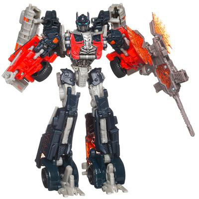 Transformers 3 Dark of the Moon Fireburst Optimus Prime toy Transformers 3 Dark of the Moon Fireburst Optimus Prime toy