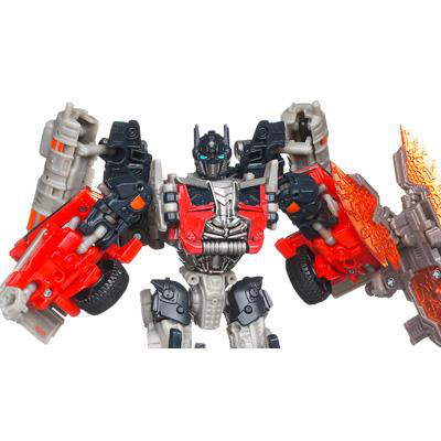 Transformers 3 Dark of the Moon Fireburst Optimus Prime toy Transformers 3 Dark of the Moon Fireburst Optimus Prime toy