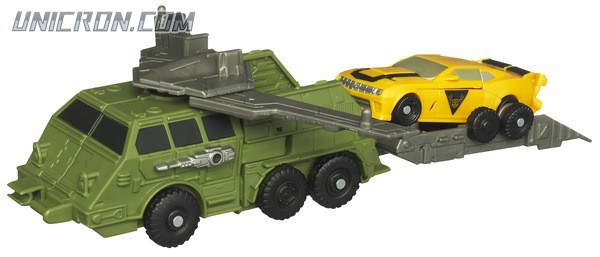 Transformers Cyberverse Bumblebee w/ Mobile Battle Bunker toy Transformers Cyberverse Bumblebee w/ Mobile Battle Bunker toy