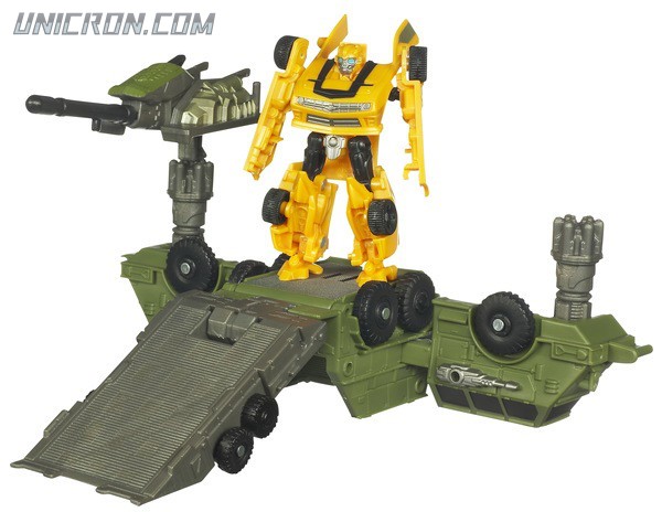 Transformers Cyberverse Bumblebee w/ Mobile Battle Bunker toy Transformers Cyberverse Bumblebee w/ Mobile Battle Bunker toy