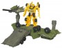 Transformers Cyberverse Bumblebee w/ Mobile Battle Bunker toy