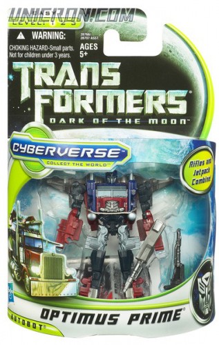 Transformers Cyberverse Optimus Prime w/ Jet Pack toy Transformers Cyberverse Optimus Prime w/ Jet Pack toy