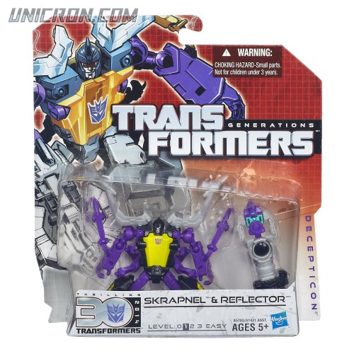 Transformers Generations Skrapnel & Reflector toy Transformers Generations Skrapnel & Reflector toy