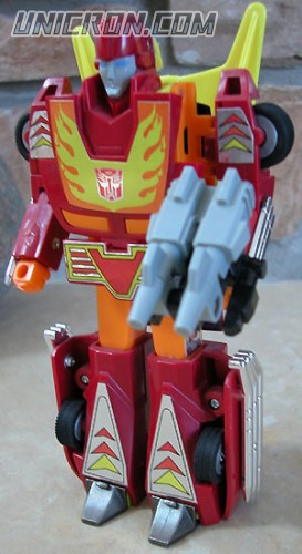 Transformers Generation 1 Hot Rod (Targetmaster) with Firebolt ...