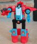 Transformers Generation 1 Pointblank with Peacemaker toy