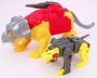 Transformers Generation 1 Catilla (Pretender Beast) toy