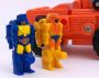 Transformers Generation 1 Scoop (Targetmaster) with Tracer and Holepunch toy