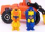Transformers Generation 1 Scoop (Targetmaster) with Tracer and Holepunch toy