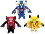Transformers Go! (Takara) G24 Botshots Samurai Sword Team (Kenzan, Jinbu, Ganoh) toy
