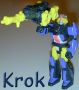 Transformers Generation 1 Krok (Action Master - with Gatoraider) toy