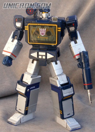 Transformers Masterpiece Masterpiece Soundwave, w/ Rumble, Laserbeak, Frenzy, Ravage, Buzzsaw toy Transformers Masterpiece Masterpiece Soundwave, w/ Rumble, Laserbeak, Frenzy, Ravage, Buzzsaw toy