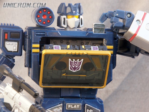 Transformers Masterpiece Masterpiece Soundwave, w/ Rumble, Laserbeak, Frenzy, Ravage, Buzzsaw toy Transformers Masterpiece Masterpiece Soundwave, w/ Rumble, Laserbeak, Frenzy, Ravage, Buzzsaw toy