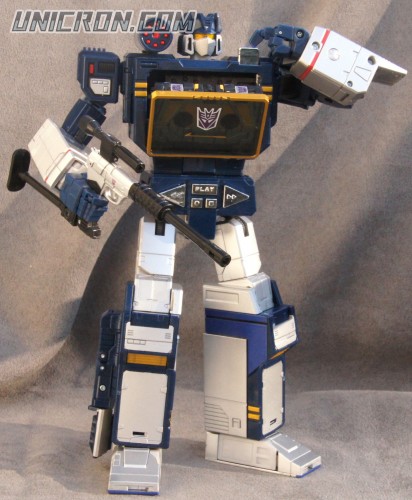 Transformers Masterpiece Masterpiece Soundwave, w/ Rumble, Laserbeak, Frenzy, Ravage, Buzzsaw toy Transformers Masterpiece Masterpiece Soundwave, w/ Rumble, Laserbeak, Frenzy, Ravage, Buzzsaw toy