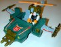 Transformers Generation 1 Sprocket (Action Master) with Attack Cruiser toy