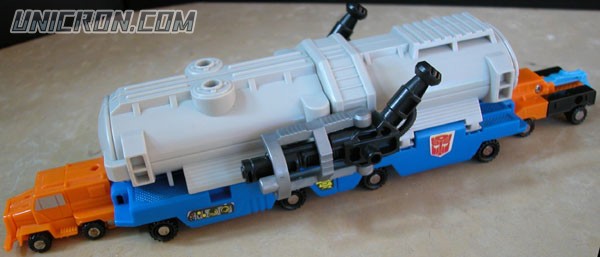 Transformers Generation 1 Micromaster Tanker Truck (combiner transport - Pipeline & Gusher) toy Transformers Generation 1 Micromaster Tanker Truck (combiner transport - Pipeline & Gusher) toy