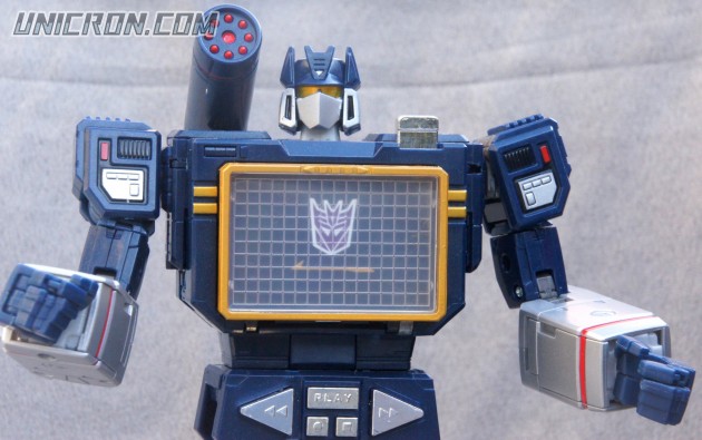 Transformers Masterpiece Masterpiece Soundwave, w/ Rumble, Laserbeak, Frenzy, Ravage, Buzzsaw toy Transformers Masterpiece Masterpiece Soundwave, w/ Rumble, Laserbeak, Frenzy, Ravage, Buzzsaw toy