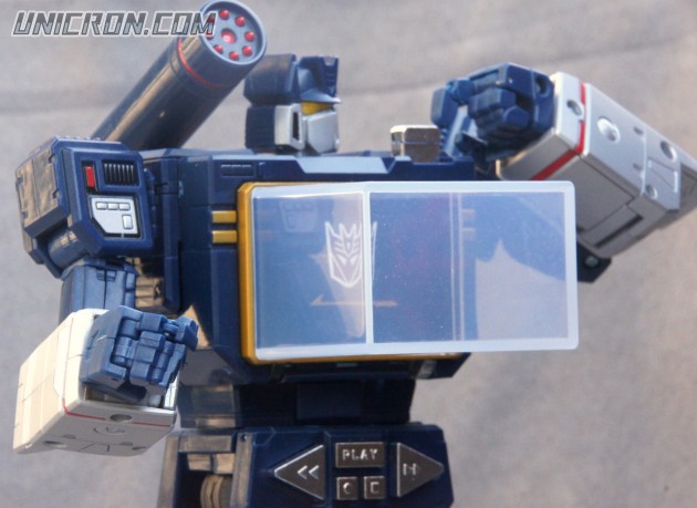 Transformers Masterpiece Masterpiece Soundwave, w/ Rumble, Laserbeak, Frenzy, Ravage, Buzzsaw toy Transformers Masterpiece Masterpiece Soundwave, w/ Rumble, Laserbeak, Frenzy, Ravage, Buzzsaw toy