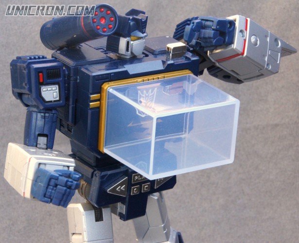 Transformers Masterpiece Masterpiece Soundwave, w/ Rumble, Laserbeak, Frenzy, Ravage, Buzzsaw toy Transformers Masterpiece Masterpiece Soundwave, w/ Rumble, Laserbeak, Frenzy, Ravage, Buzzsaw toy