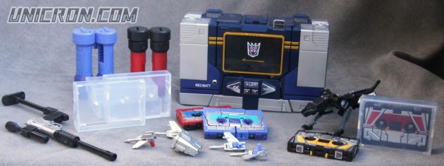 Transformers Masterpiece Masterpiece Soundwave, w/ Rumble, Laserbeak, Frenzy, Ravage, Buzzsaw toy Transformers Masterpiece Masterpiece Soundwave, w/ Rumble, Laserbeak, Frenzy, Ravage, Buzzsaw toy