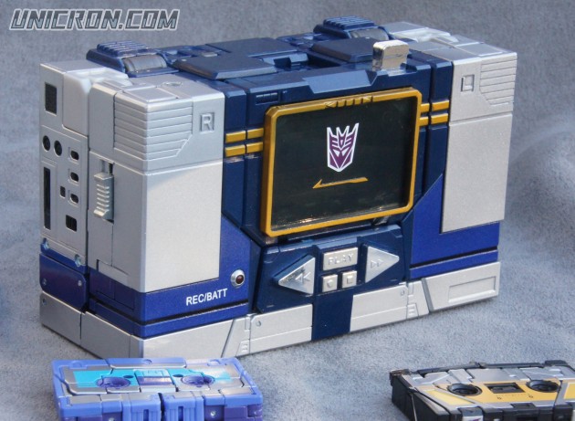 Transformers Masterpiece Masterpiece Soundwave, w/ Rumble, Laserbeak, Frenzy, Ravage, Buzzsaw toy Transformers Masterpiece Masterpiece Soundwave, w/ Rumble, Laserbeak, Frenzy, Ravage, Buzzsaw toy