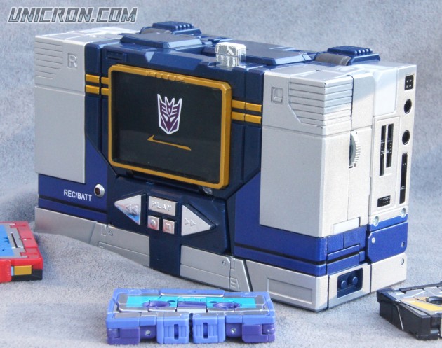 Transformers Masterpiece Masterpiece Soundwave, w/ Rumble, Laserbeak, Frenzy, Ravage, Buzzsaw toy Transformers Masterpiece Masterpiece Soundwave, w/ Rumble, Laserbeak, Frenzy, Ravage, Buzzsaw toy