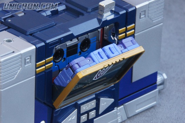 Transformers Masterpiece Masterpiece Soundwave, w/ Rumble, Laserbeak, Frenzy, Ravage, Buzzsaw toy Transformers Masterpiece Masterpiece Soundwave, w/ Rumble, Laserbeak, Frenzy, Ravage, Buzzsaw toy