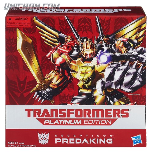 Transformers Platinum Edition Predaking (Platinum Giftset, with Predacon Divebomb, Predacon Headstrong, Predacon Rampage, Predacon Razorclaw, and Predacon Torox) toy Transformers Platinum Edition Predaking (Platinum Giftset, with Predacon Divebomb, Predacon Headstrong, Predacon Rampage, Predacon Razorclaw, and Predacon Torox) toy