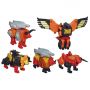 Transformers Platinum Edition Predaking (Platinum Giftset, with Predacon Divebomb, Predacon Headstrong, Predacon Rampage, Predacon Razorclaw, and Predacon Torox) toy