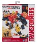 Transformers Construct-Bots Bumblebee with Nosedive- Construct-Bots Dinobot Warriors toy