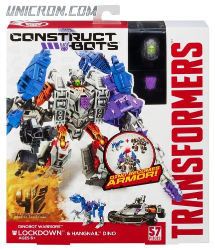 Transformers Construct-Bots Lockdown with Hangnail - Construct-Bots Dinobot Warriors toy Transformers Construct-Bots Lockdown with Hangnail - Construct-Bots Dinobot Warriors toy