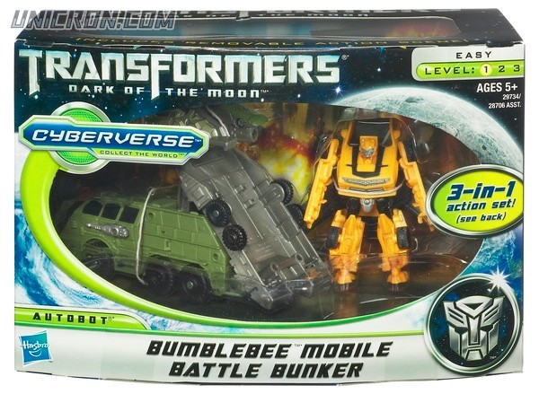 Transformers Cyberverse Bumblebee w/ Mobile Battle Bunker toy Transformers Cyberverse Bumblebee w/ Mobile Battle Bunker toy