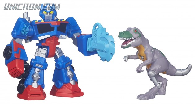 Transformers Rescue Bots Optimus Prime and T-rex (Rescue Bots 2-Pack) toy Transformers Rescue Bots Optimus Prime and T-rex (Rescue Bots 2-Pack) toy