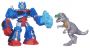 Transformers Rescue Bots Optimus Prime and T-rex (Rescue Bots 2-Pack) toy
