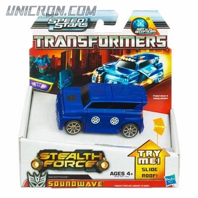 Transformers RPMs/Speed Stars Soundwave (Stealth Force) toy Transformers RPMs/Speed Stars Soundwave (Stealth Force) toy