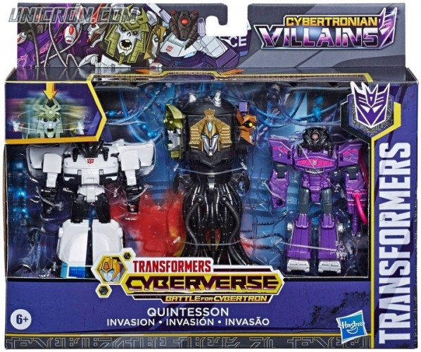 Transformers Cyberverse (2018) Cybertronian Villains Quintesson