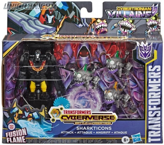 Transformers Cyberverse (2018) Cybertronian Villains Sharkticons