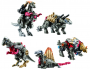 Transformers Power Core Combiners Grimstone with Dinobots toy