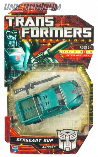 Transformers Generations Seargant Kup toy Transformers Generations Seargant Kup toy