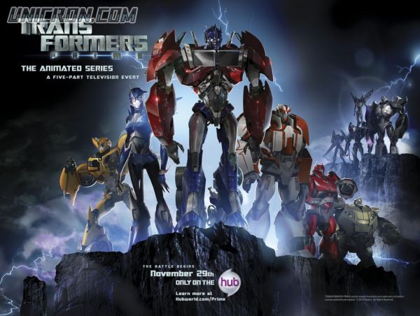 The Hub   Transformers Prime Poster The Hub   Transformers Prime Poster