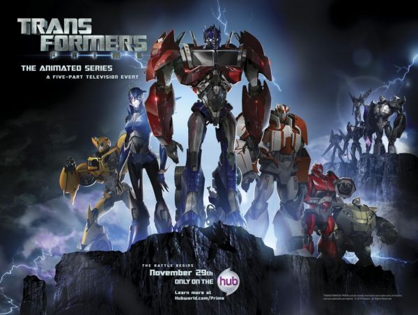 The Hub   Transformers Prime Poster The Hub   Transformers Prime Poster